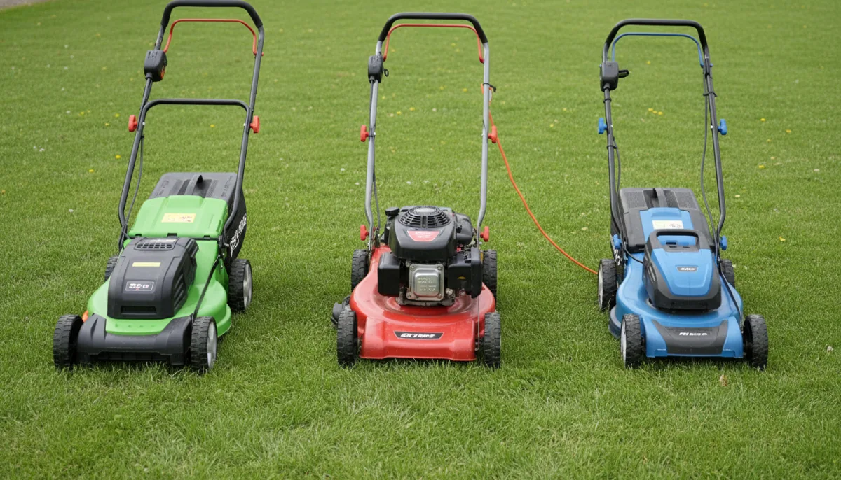 Choosing between cordless, petrol and corded electric lawn mowers for a UK garden